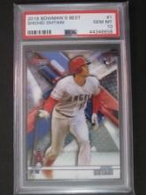 2018 Bowmans Best Shohei Ohtani #1 PSA GM MT 10