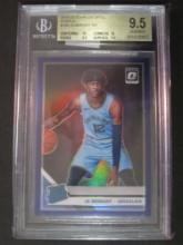 2019-20 Donruss Optic Purple Ja Morant Beckett 9.5 GM MT