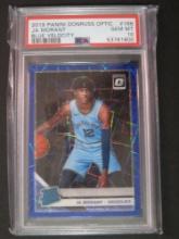 2019 Panini Donruss Optic Ja Morant Blue Velocity #168 PSA GM MT 10