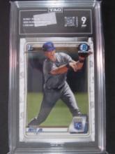 Bobby Witt Jr 2020 Bowman Chrome Prospects Mint 9