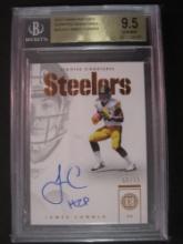 2017 Panini Encased James Conner Scripted Sign Beckett GM MT 9.5