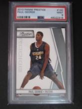 2010 Panini Prestige Paul George #160 PSA MT 9