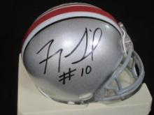 Troy Smith Ohio State Buckeyes Signed Mini Helmet Certified