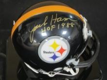 Jack Ham Steelers Signed Mini Helmet Certified w COA