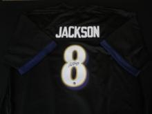 Lamar Jackson Signed Jersey Certified w COA