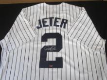Derek Jeter New York Yankees Signed Jersey Certified w COA
