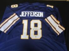 Justin Jefferson Minnesota Vikings Signed Jersey Certified w COA