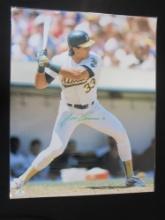 Jose Canseco Oakland A's Signed 8x10 Photo Certified COA