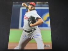 Aaron Nola Signed 8x10 Photo Certified w COA