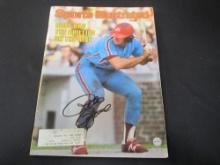 Pete Rose Signed Sports Illustrated Magazine Certified w COA