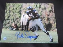 Gale Sayers Signed 8x10 Photo Certified w COA