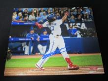 Vladimir Guerrero Jr Signed 8x10 Photo Certified w COA