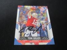 Tom Brady Signed Card Certified w COA