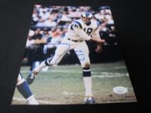 Roman Gabriel Signed 8x10 Photo JSA Certified w COA