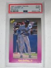 1989 Classic Travel Ken Griffey Jr Update II #193 Mint 9 PSA