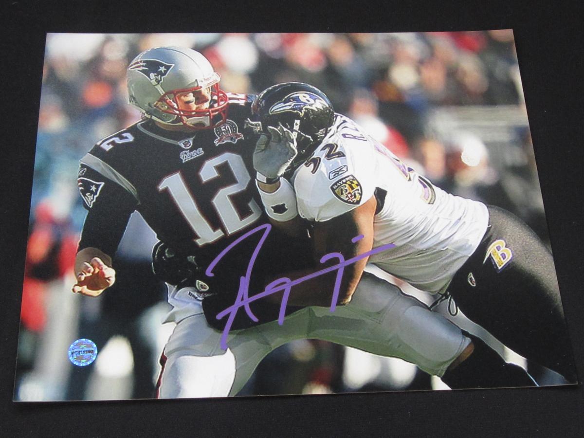 Ray Lewis Signed 8x10 Photo Certified w COA