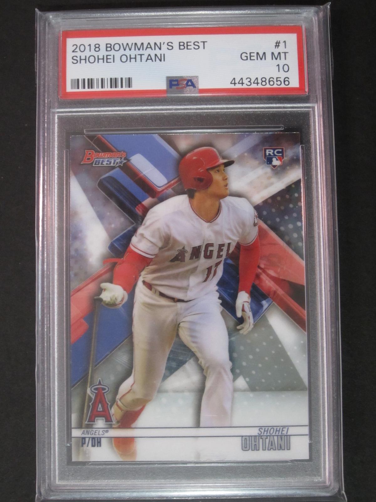 2018 Bowmans Best Shohei Ohtani #1 PSA GM MT 10