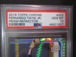 2019 Topps Chrome Fernando Tatis Jr #203 PSA GM MT 10