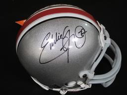 Eddie George Ohio State Signed Mini Helmet Certified w COA