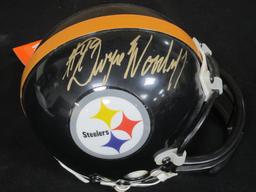 Pittsburgh Steelers Signed Mini Helmet Certified w COA