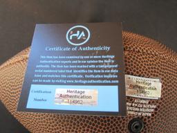 Jim Brown Cleveland Browns Signed Football Certified w COA