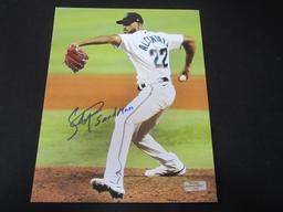 Sandy Alcantara Signed 8x10 Photo Certified w Photo