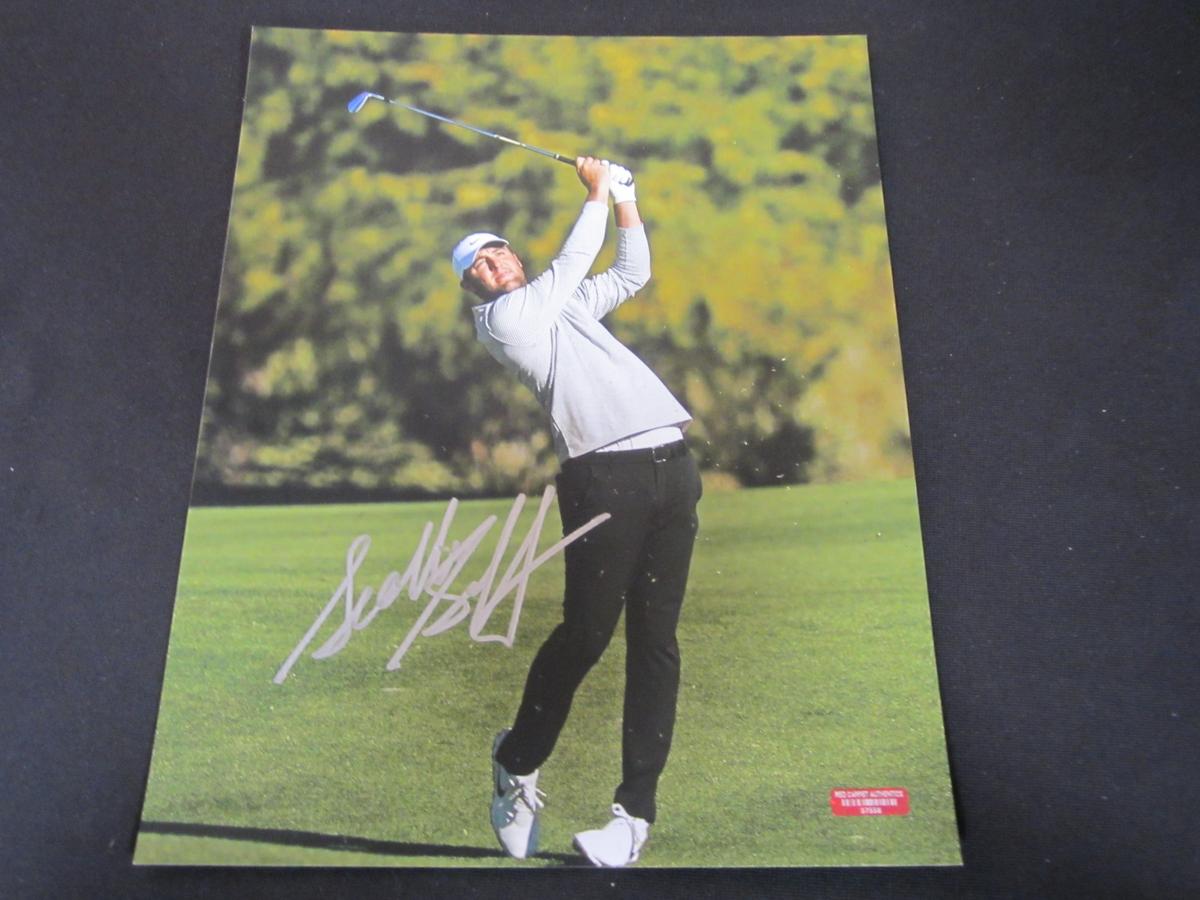 Scottie Sheffler Signed 8x10 Photo Certified w COA