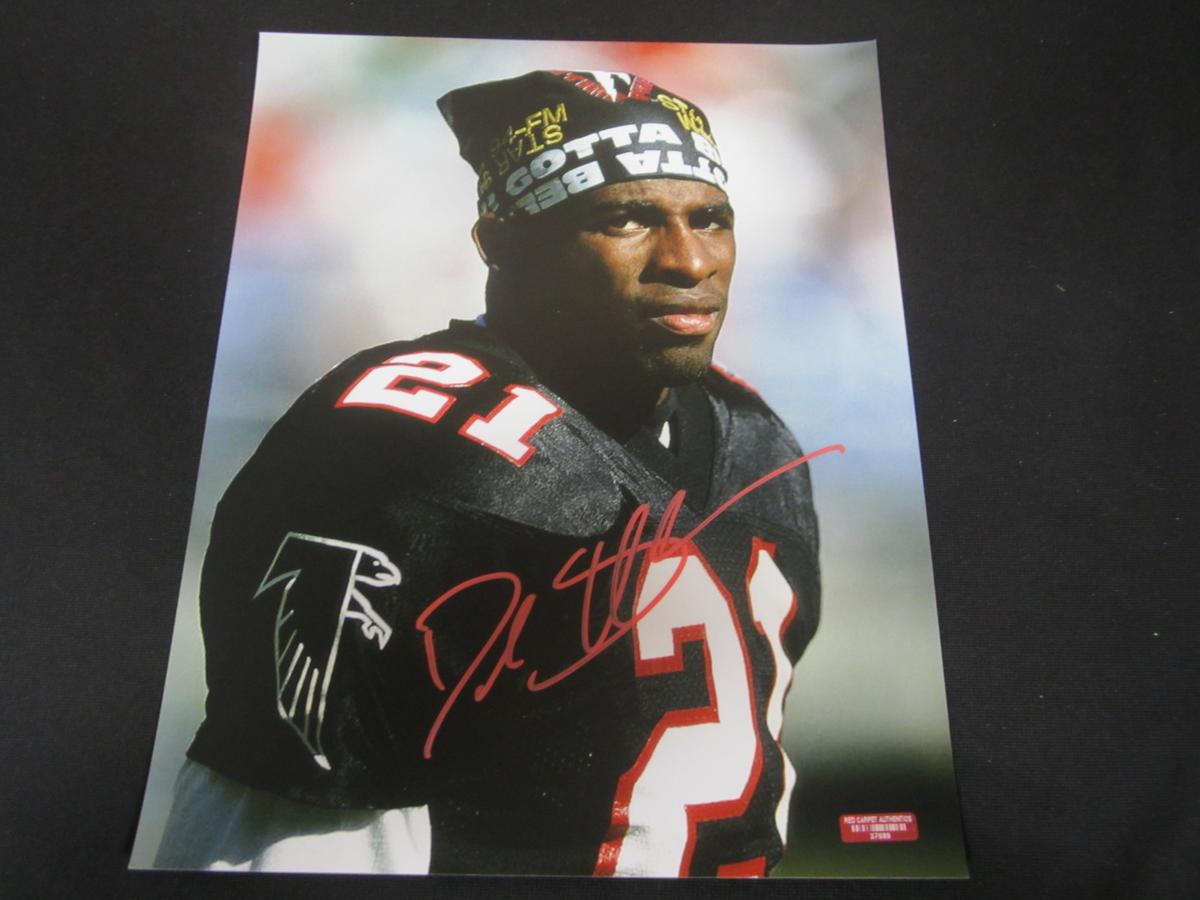 Deion Sanders Signed 8x10 Photo Certified w COA