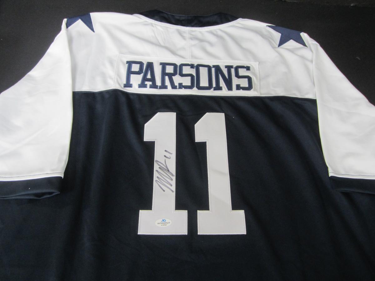 Micah Parson Dallas Cowboys Signed Jersey Certified w COA