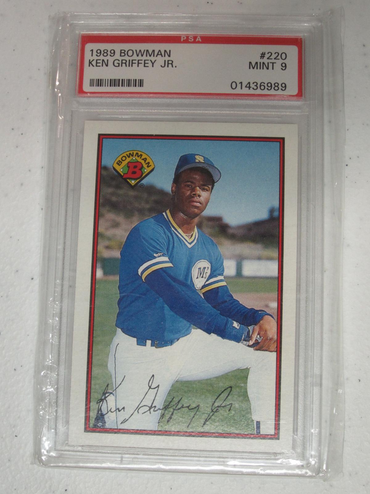 1989 Bowman Ken Griffey Jr #220 MT 9 PSA