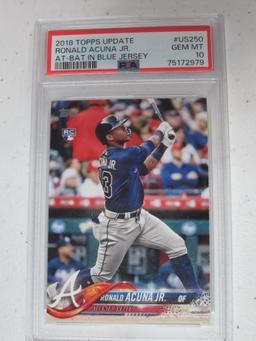 2018 Topps Update Ronad Acuna Jr #US250 MT MT 10 PSA