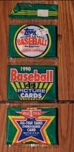1990 TOPPS MAJOR LEAGUE BASEBALL CARDS - 45 PICTURE CARDS / SEALED
