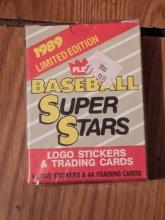 1989 Limited Edition Fleer Baseball Super Stars Sealed 44 Card Set