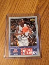 Kobe Bryant autographed card w/coa