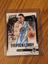 Stephen Curry autographed card w/coa