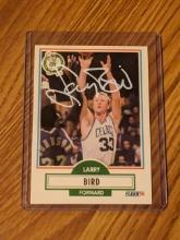 Larry Bird autographed card w/coa