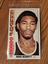 1976-77 TOPPS NBA BIRD AVERITT BUFFALO BRAVES BASKETBALL JUMBO CARD