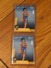 x2 lot both being 2022-23 Panini NBA Hoops Arriving Now Jalen Williams RC #12's