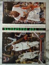 2 Card Rookie Lot Lebron James & Bronny James SP