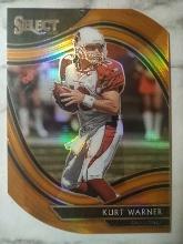 2020 Select Diecut Orange SP Kurt Warner Field Level #305