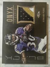 2012 Panini Black ONYX Rookie Patch Bernard Pierce #17 /49