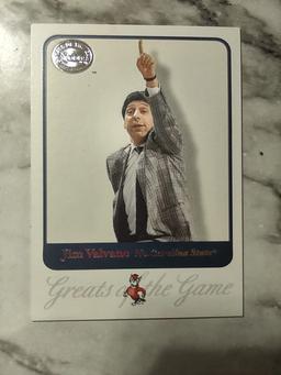 2001 Fleer Greats Of The Game Jim Valvano #38