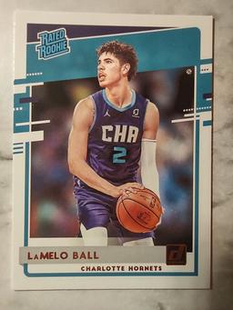 2020-21 Donruss Rated Rookie Lamelo Ball #202