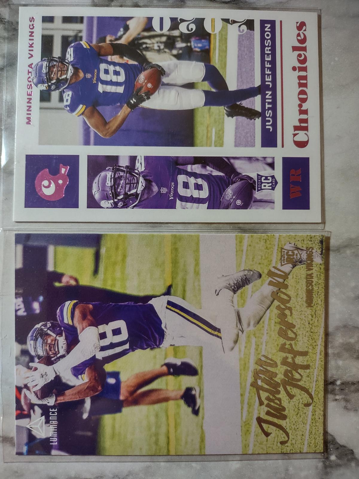 2- Justin Jefferson Rookies