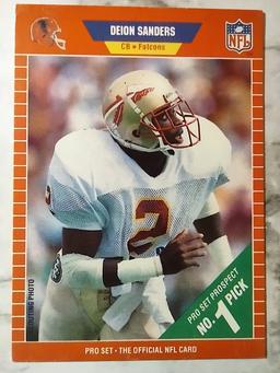 1989 Pro Set Rookie Deion Sanders #486