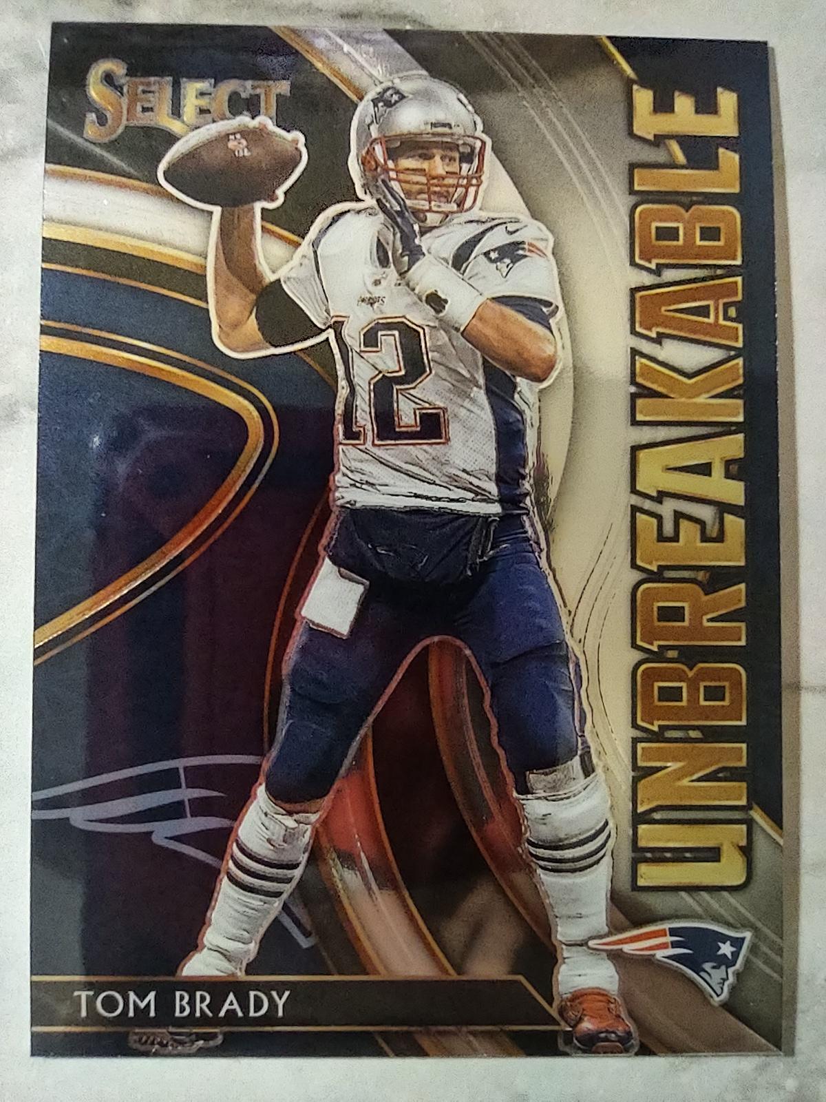 2020 Select Unbreakable Tom Brady Insert # 6