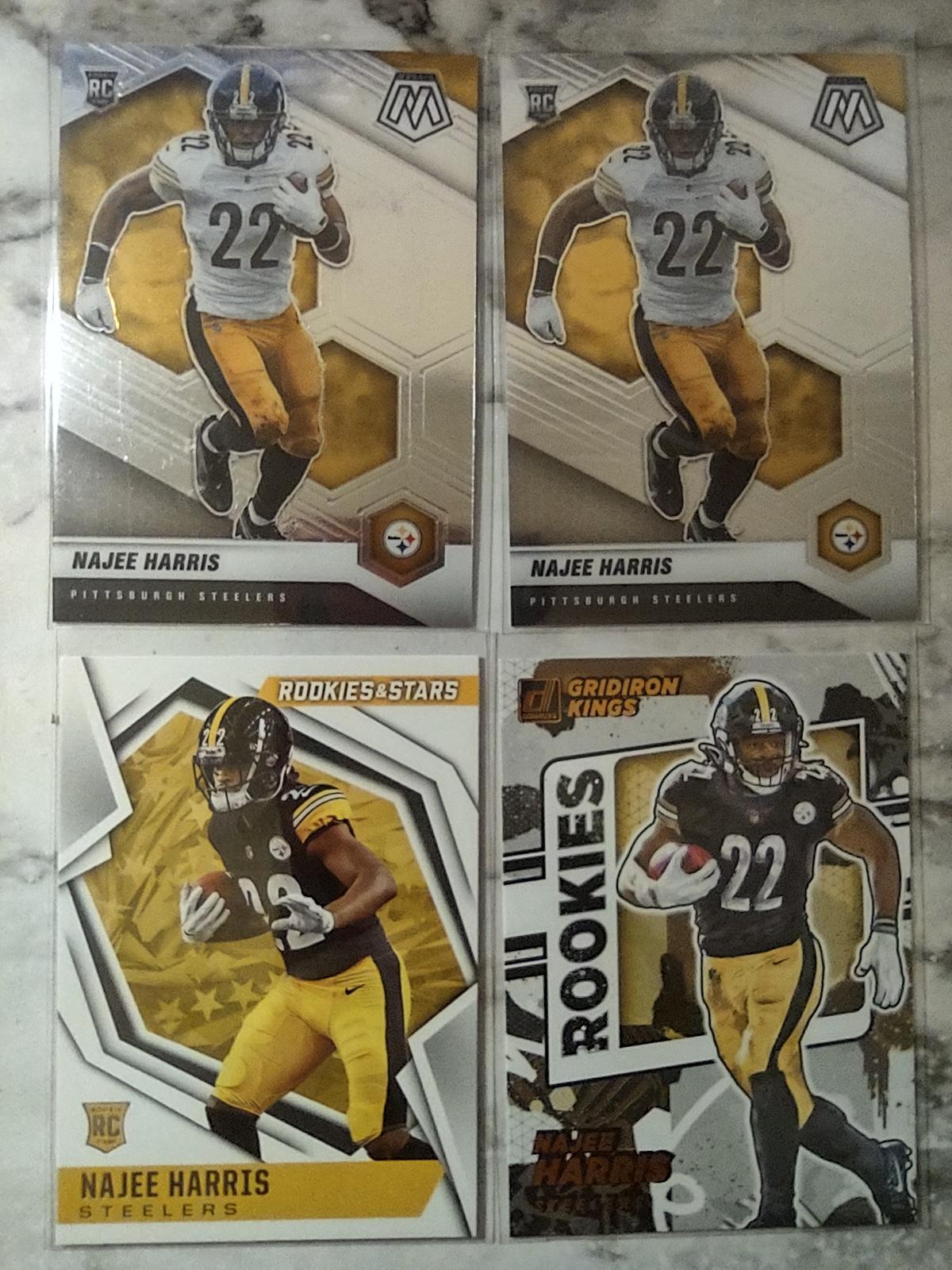 Najee Harris Rookie Lot of 10