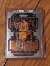 2021-22 Panini Prizm Base Austin Reeves RC Rookie Card #165 Los Angeles Lakers