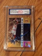 Hakeem(akeem)Olajuwon 2019 optic auto authenticated by Fivestar Grading Graded