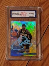 Paul George 2013 panini crusade auto authenticated by Fivestar Grading Graded